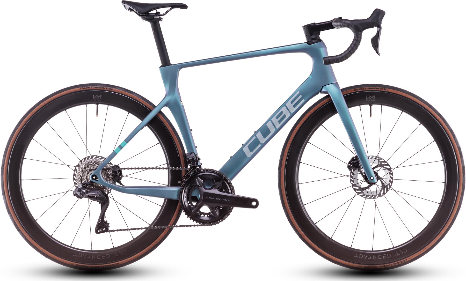 Cube Agree C:62 Pro polarlight n aquagreen 2025 - Carbon Rennrad