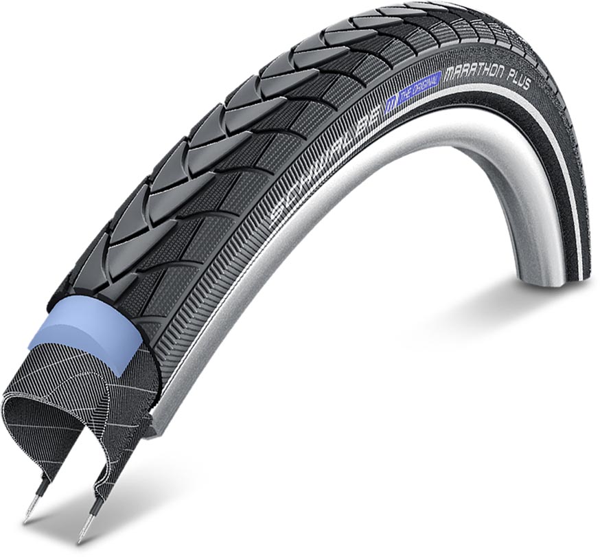 Schwalbe Reifen MARATHON PLUS Evo, SmartGuard, TwinSkin 47-622