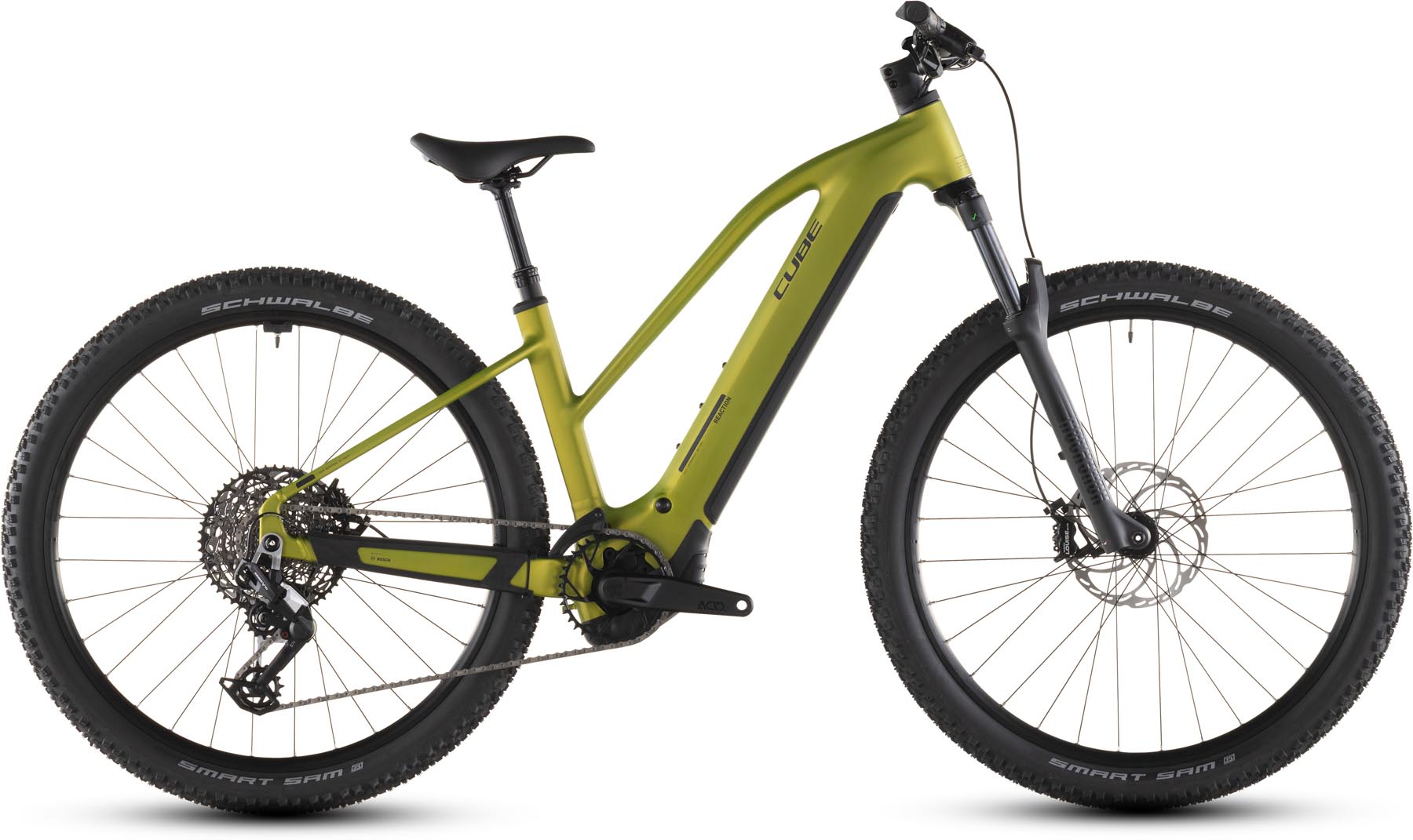 Cube Reaction Hybrid Race 800 lizard n black 2026 - E-Bike Hardtail Mountainbike Damen