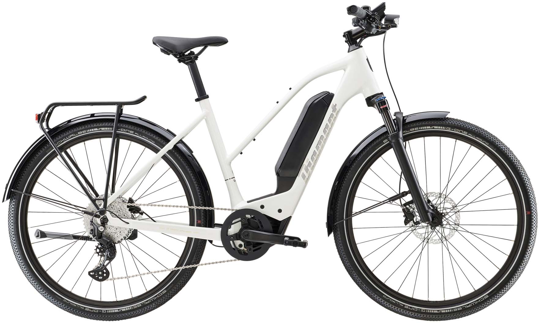 Diamant Zing Gen 2 TRA 545Wh Weiss 2023 - E-Bike Trekkingrad Damen