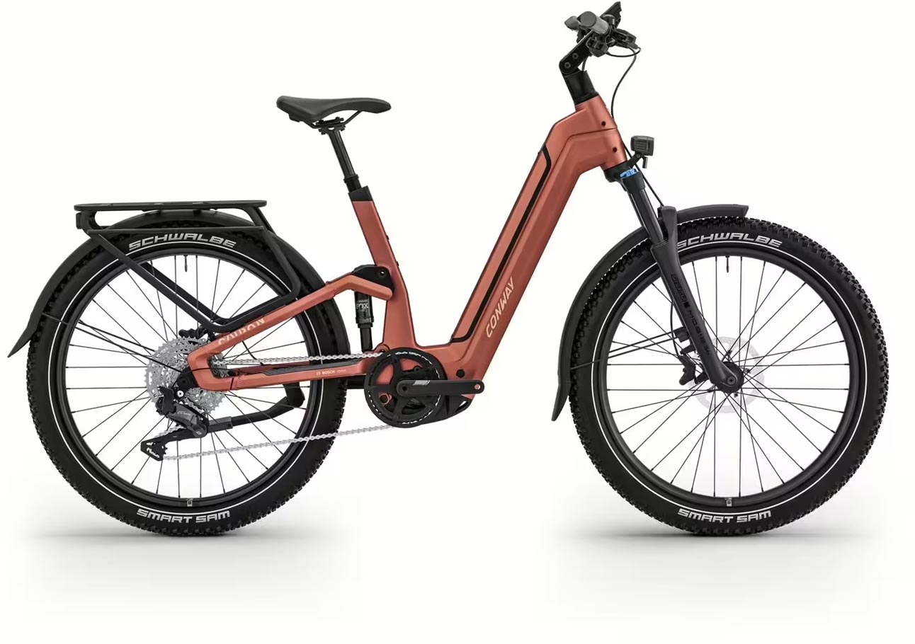 Conway Cairon SUV FS 6.0 Auto rustred matt 2026 - E-Bike Fully Mountainbike Tiefeinsteiger