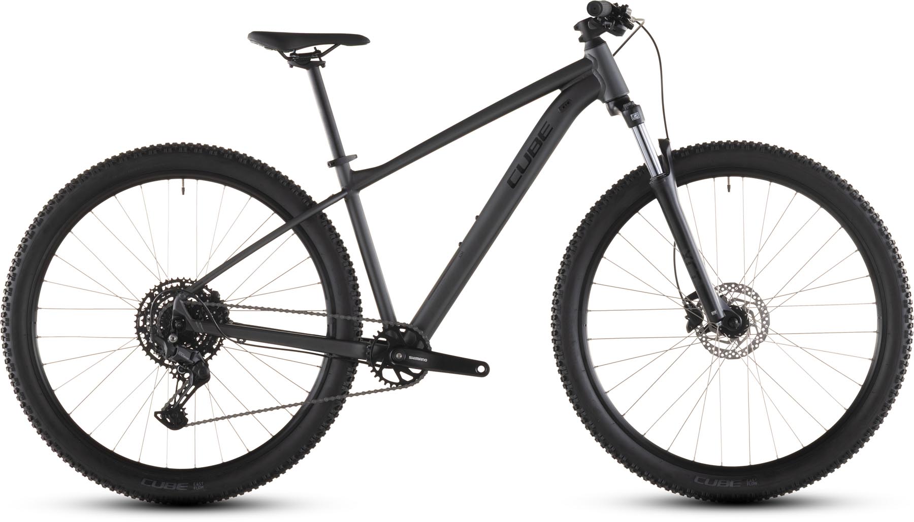 Cube Aim Pro slateblack n black 2026 - Hardtail Mountainbike