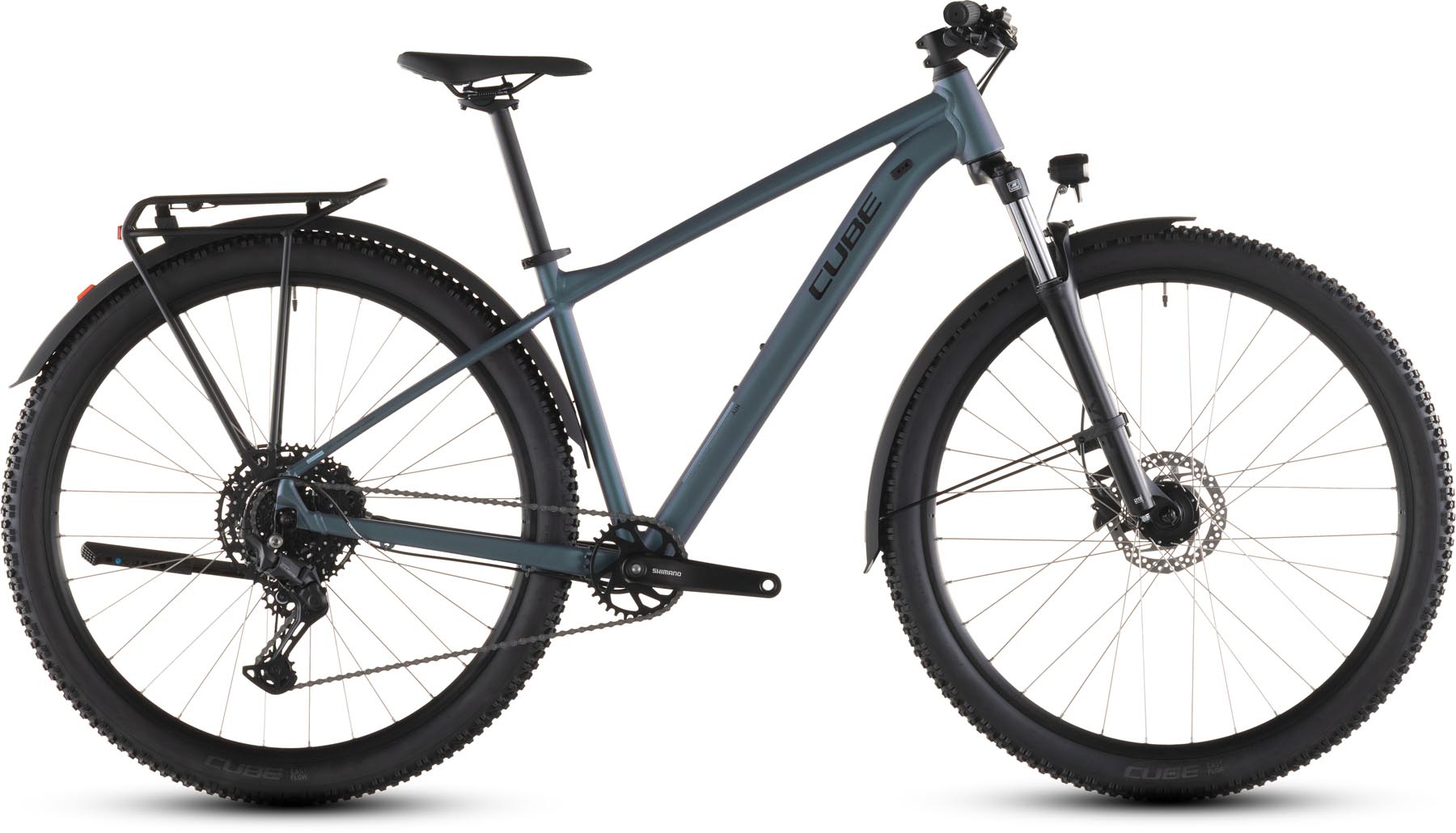 Cube Aim Pro FE smaragdgrey n prism 2026 - Hardtail Mountainbike