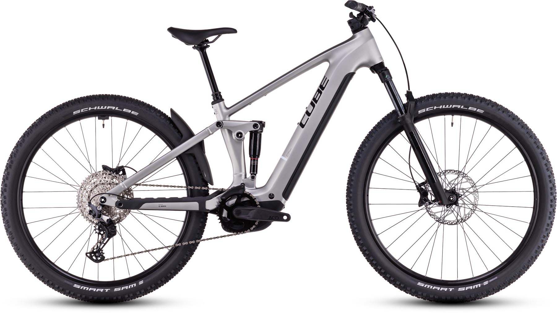 Cube Stereo Hybrid ONE22 Race 800 silver n black 2025 - E-Bike Fully Mountainbike - Vorführmodell