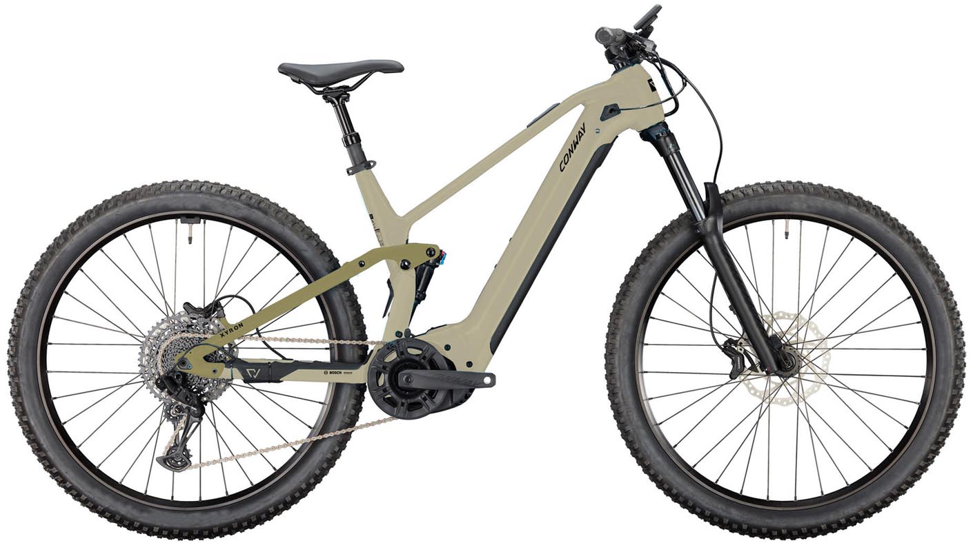 Conway Xyron LT 9.0 800Wh desert matt / bronze matt 2025 - E-Bike Fully Mountainbike