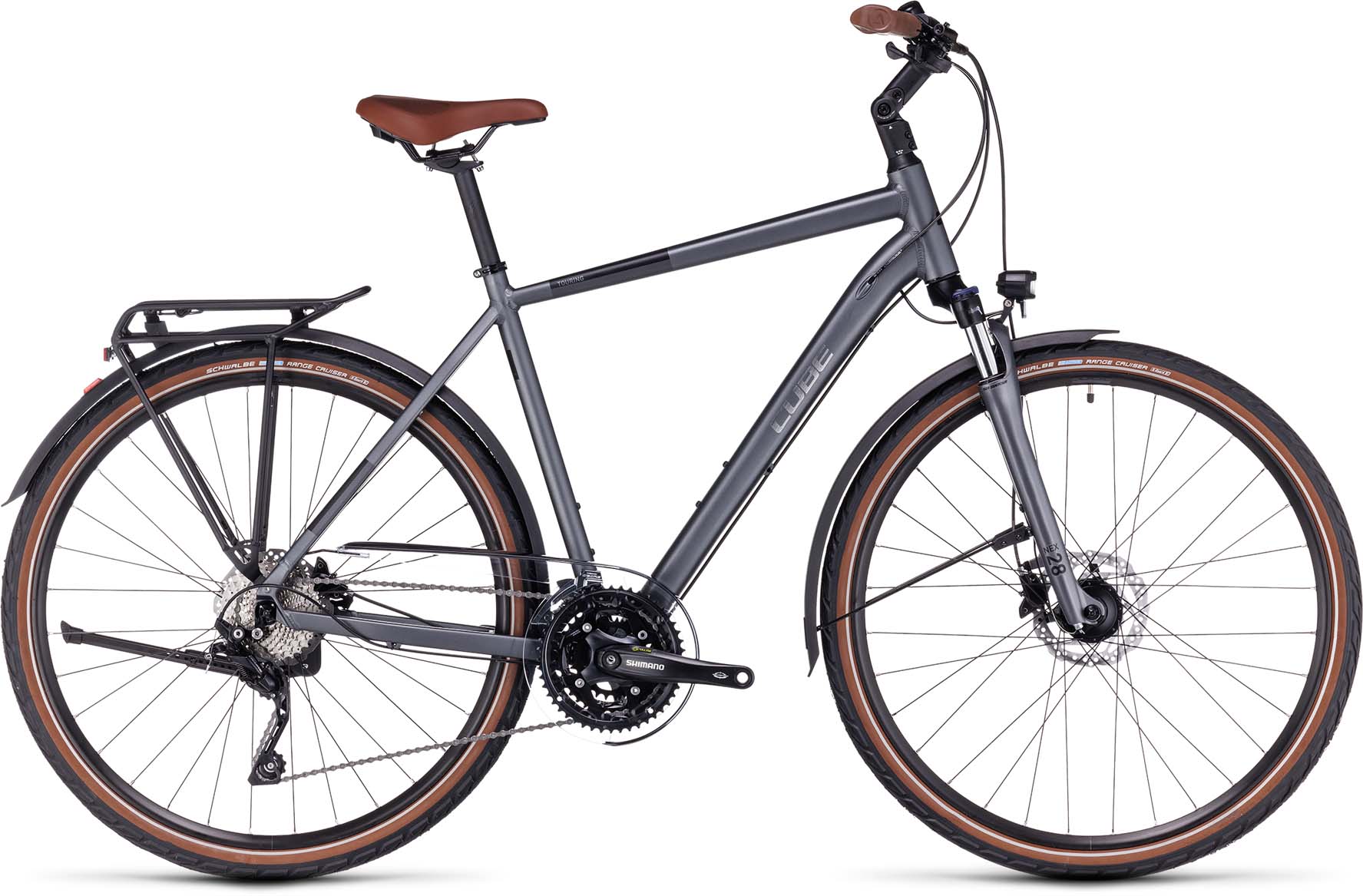 Cube Touring EXC grey n metal 2023 - Trekkingrad Herren