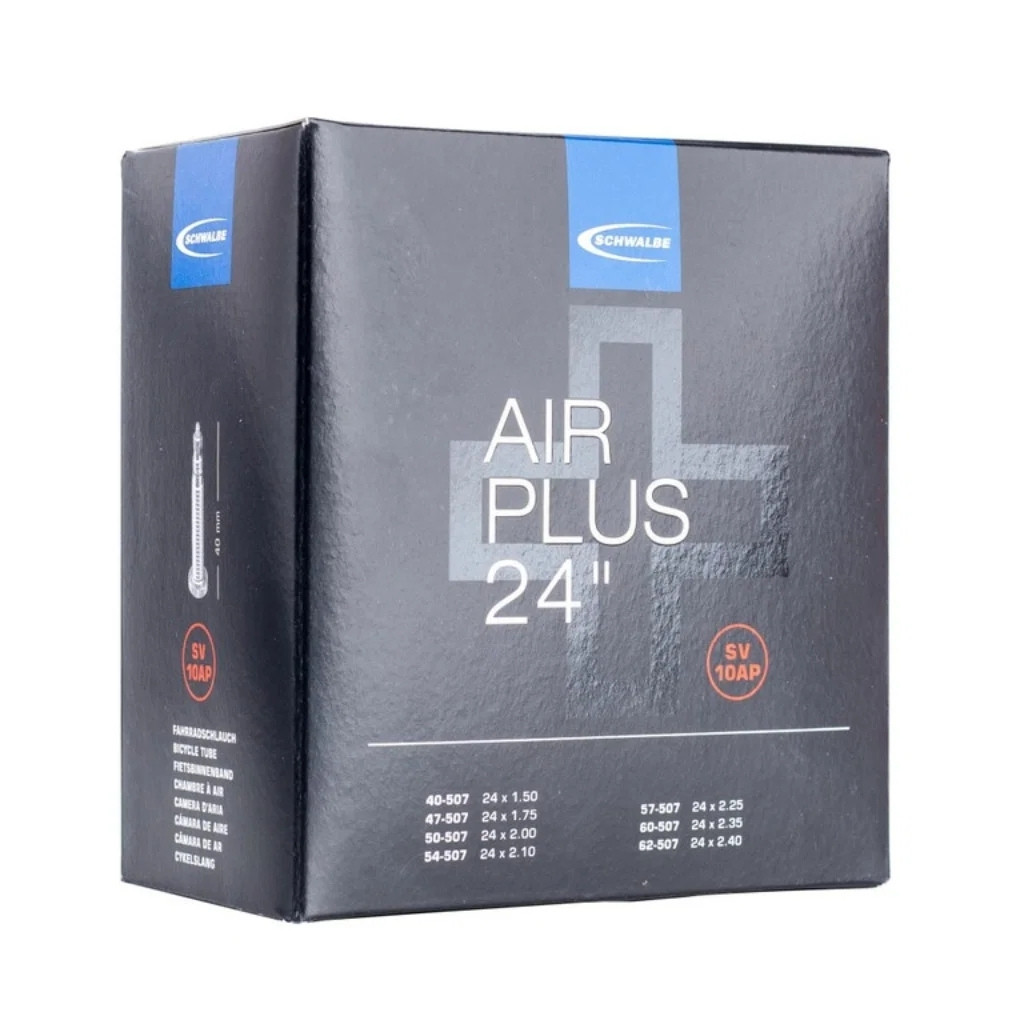 Schwalbe Schlauch Air Plus 24x1.50-2.40" 40/62-507 AV 40mm Nr. 10AP