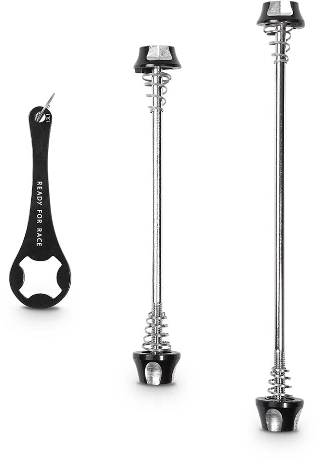 RFR Spannachsen - Set mit Diebstahlschutz black
