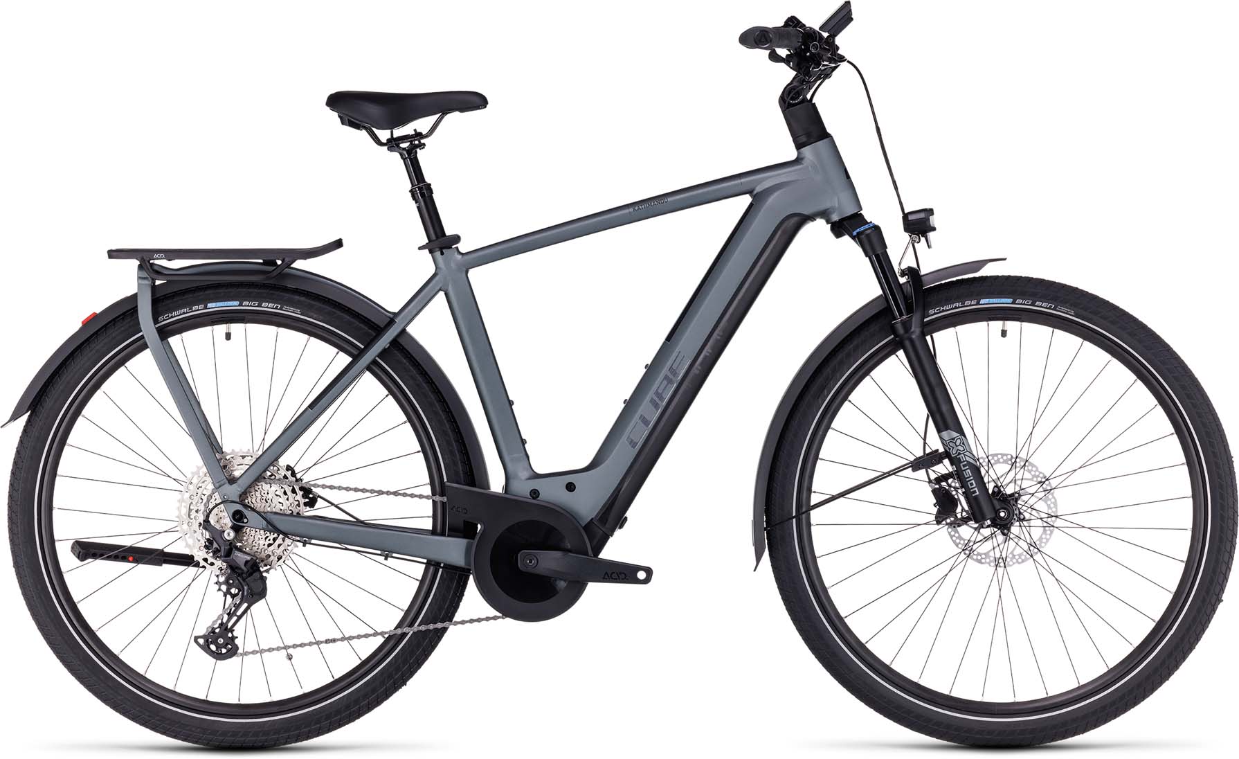 Cube Kathmandu Hybrid Pro 625 flashgrey n metal 2023 - E-Bike Trekkingrad Herren