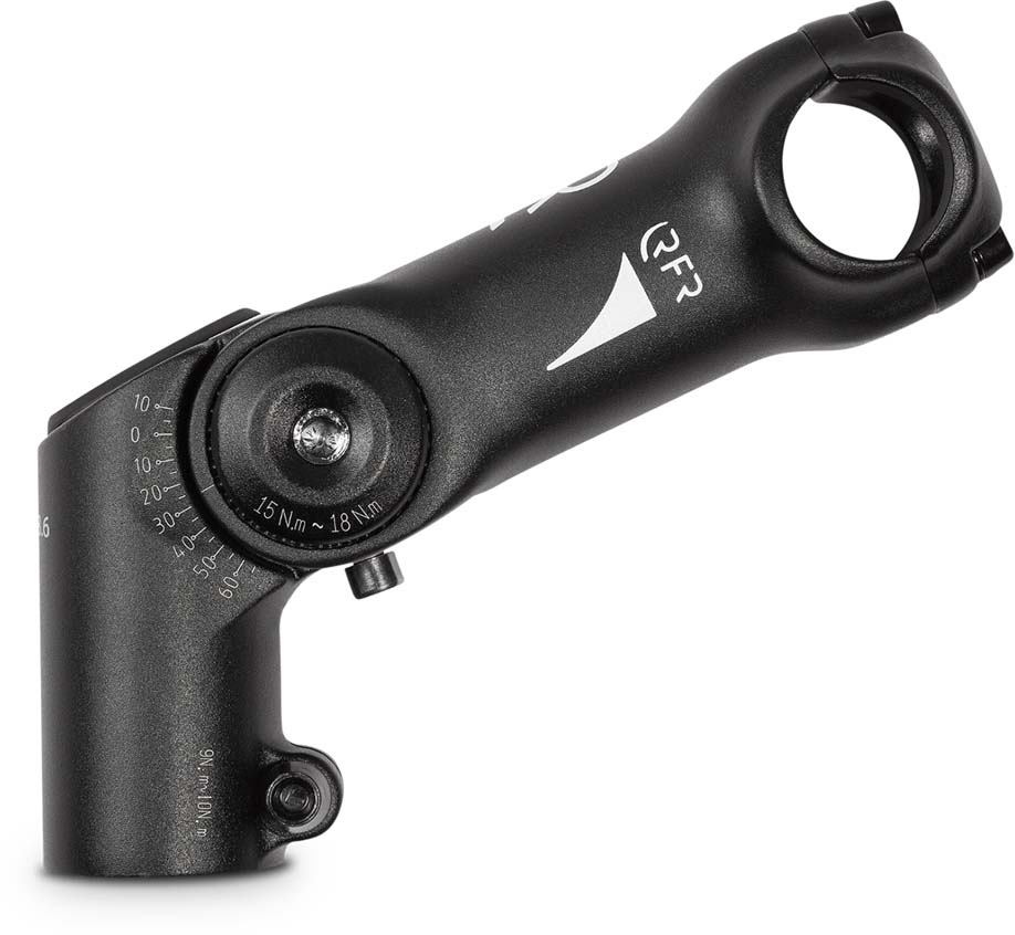 RFR erhöhter verstellbarer Vorbau TREKKING black