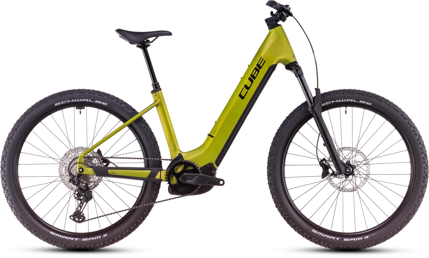 Cube Reaction Hybrid Race 800 lizard n black 2025 - E-Bike Hardtail Mountainbike Tiefeinsteiger