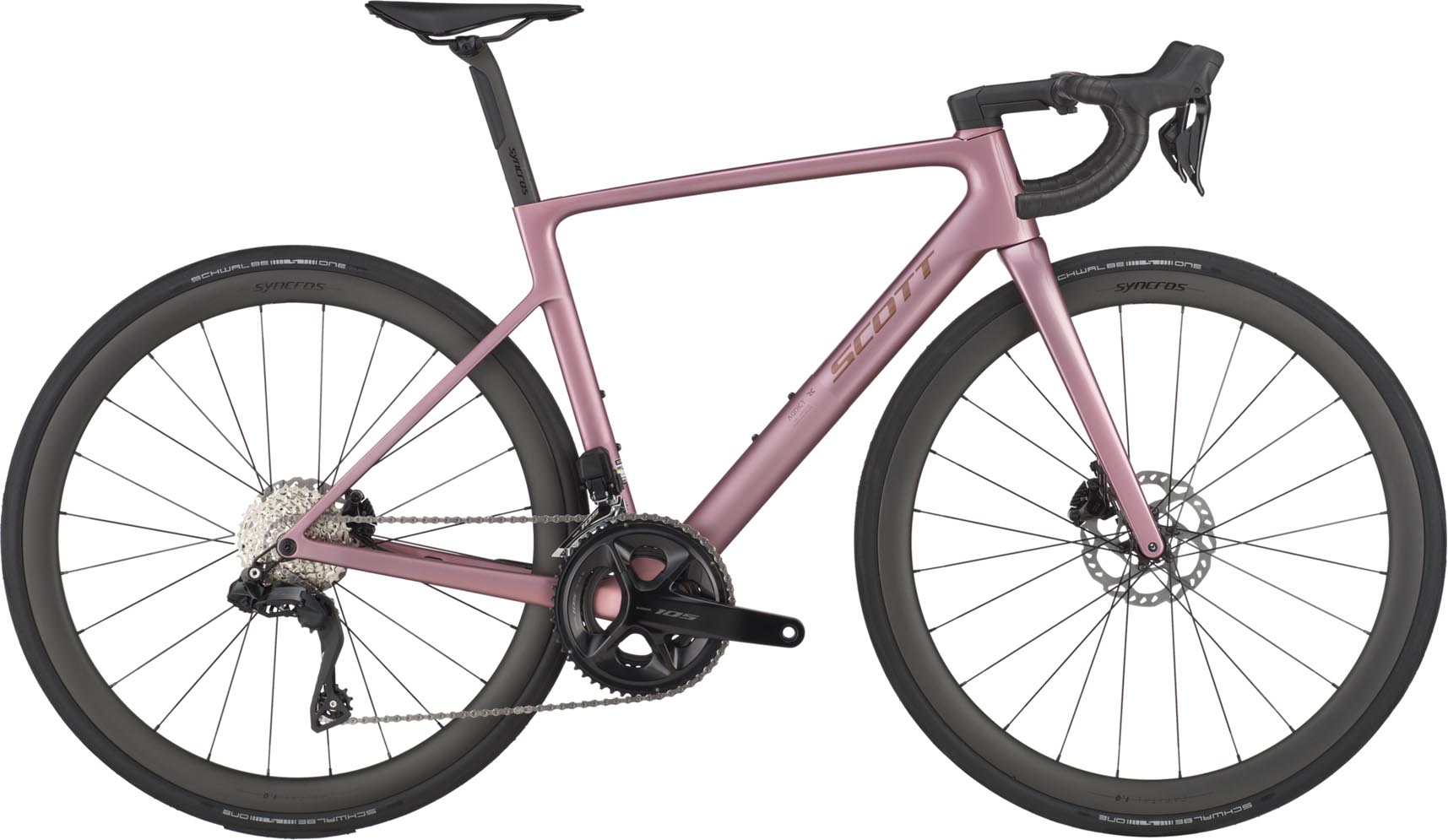 Scott Addict RC 30 ash pink 2025 - Carbon Rennrad