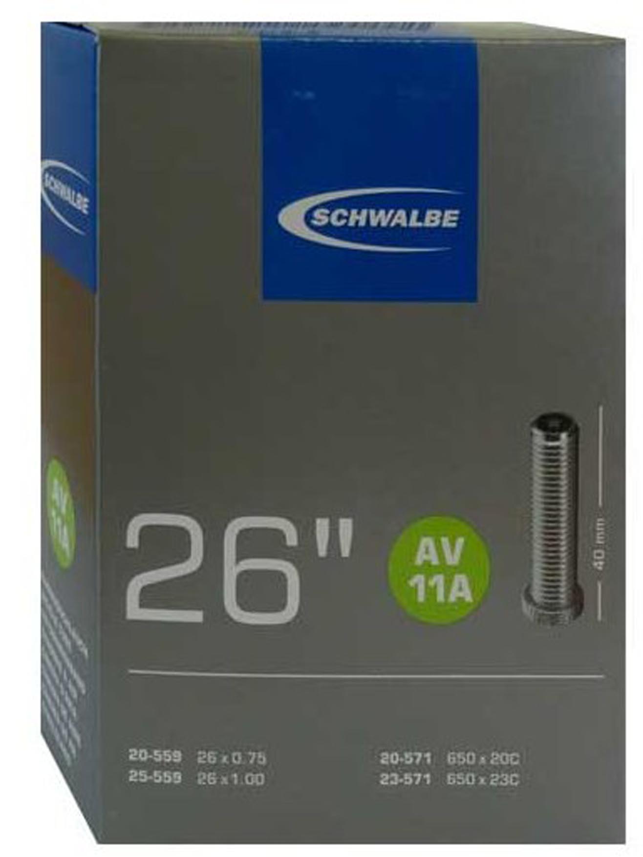 Schwalbe Schlauch Nr.11A 26x7/8-1.00" 20/25-559/571 AV 40mm