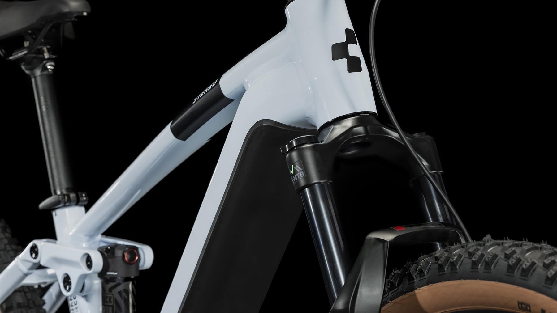 Cube Stereo Hybrid 120 Pro 750 flashwhite n black - E-Bike Bosch LED Remote