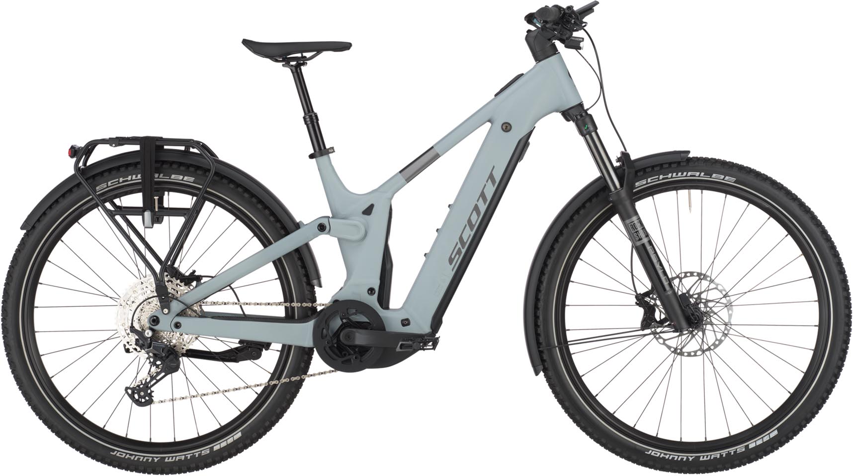 Scott Axis FS 20 shark grey 2025 - E-Bike Fully Mountainbike Trekkingrad