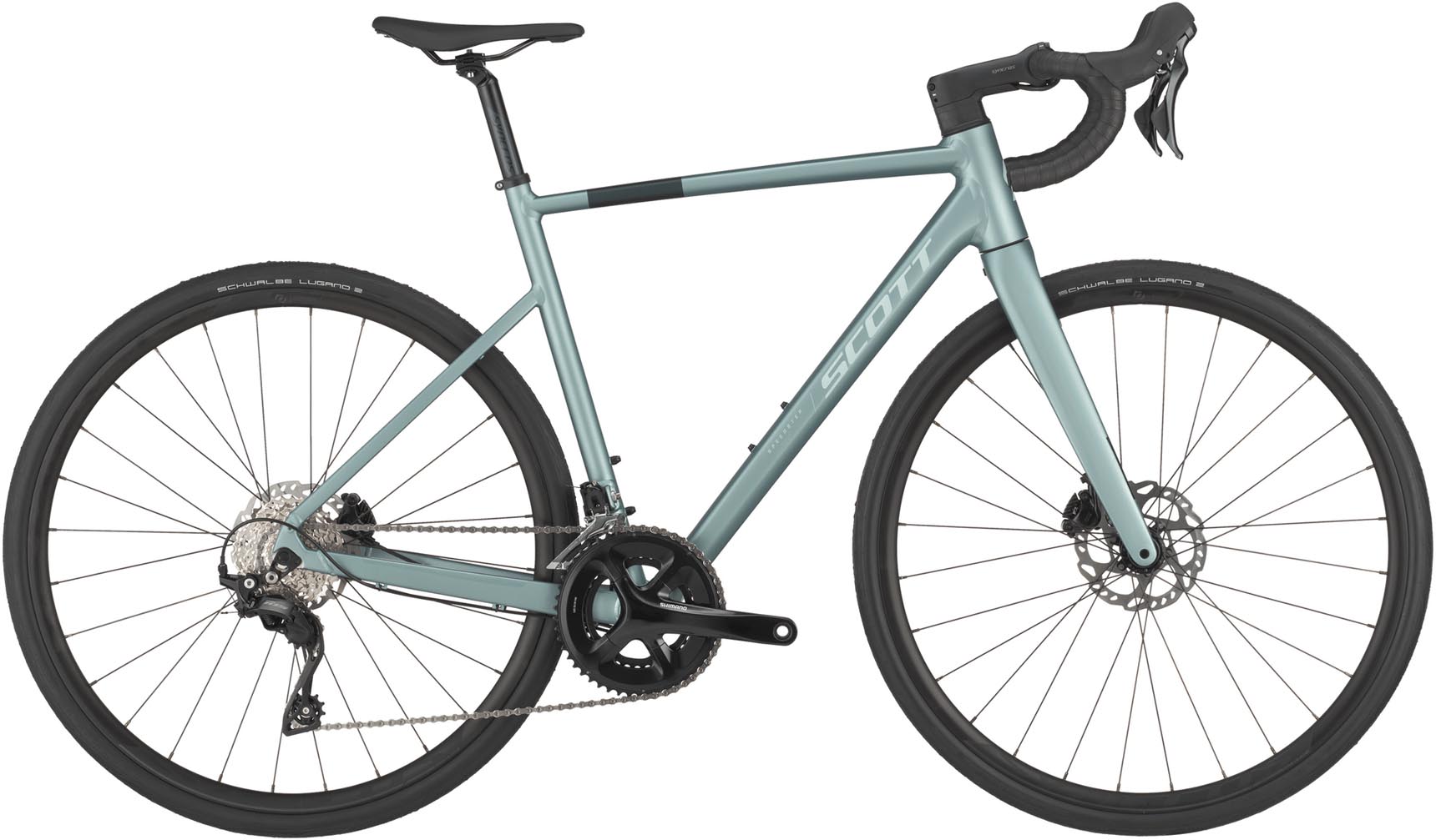 Scott Speedster 10 iceberg green 2025 - Aluminium Rennrad