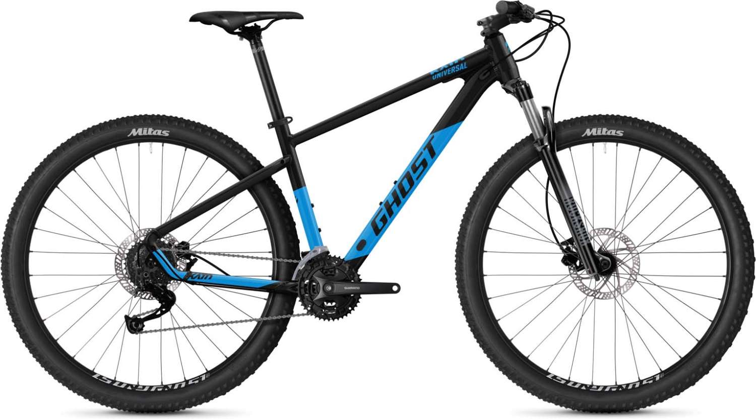 Ghost Kato Universal 29 AL bluegreen pearl azur blue metallic glossy Hardtail Mountainbike