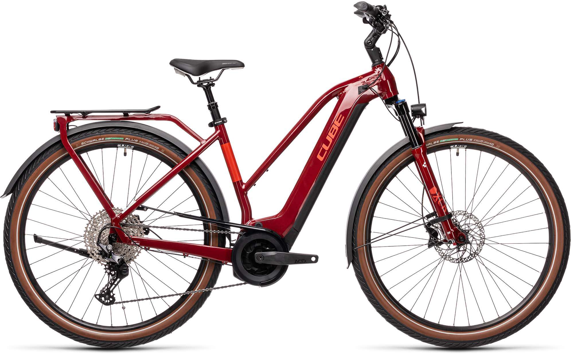 Cube Touring Hybrid EXC 625 red n grey 2021 EBike