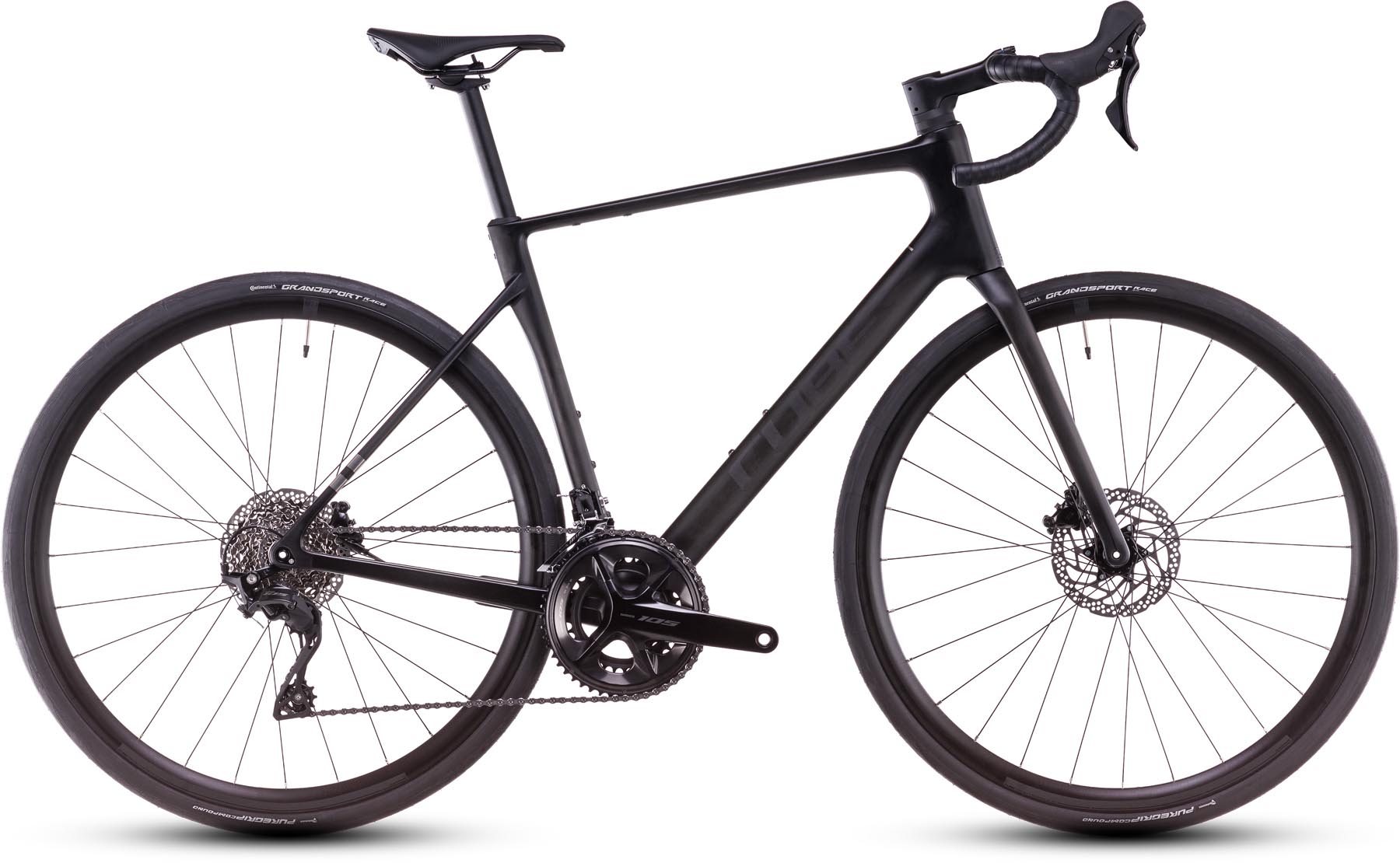 Cube Attain C 62 Race blackline 2025 Carbon Rennrad MHW