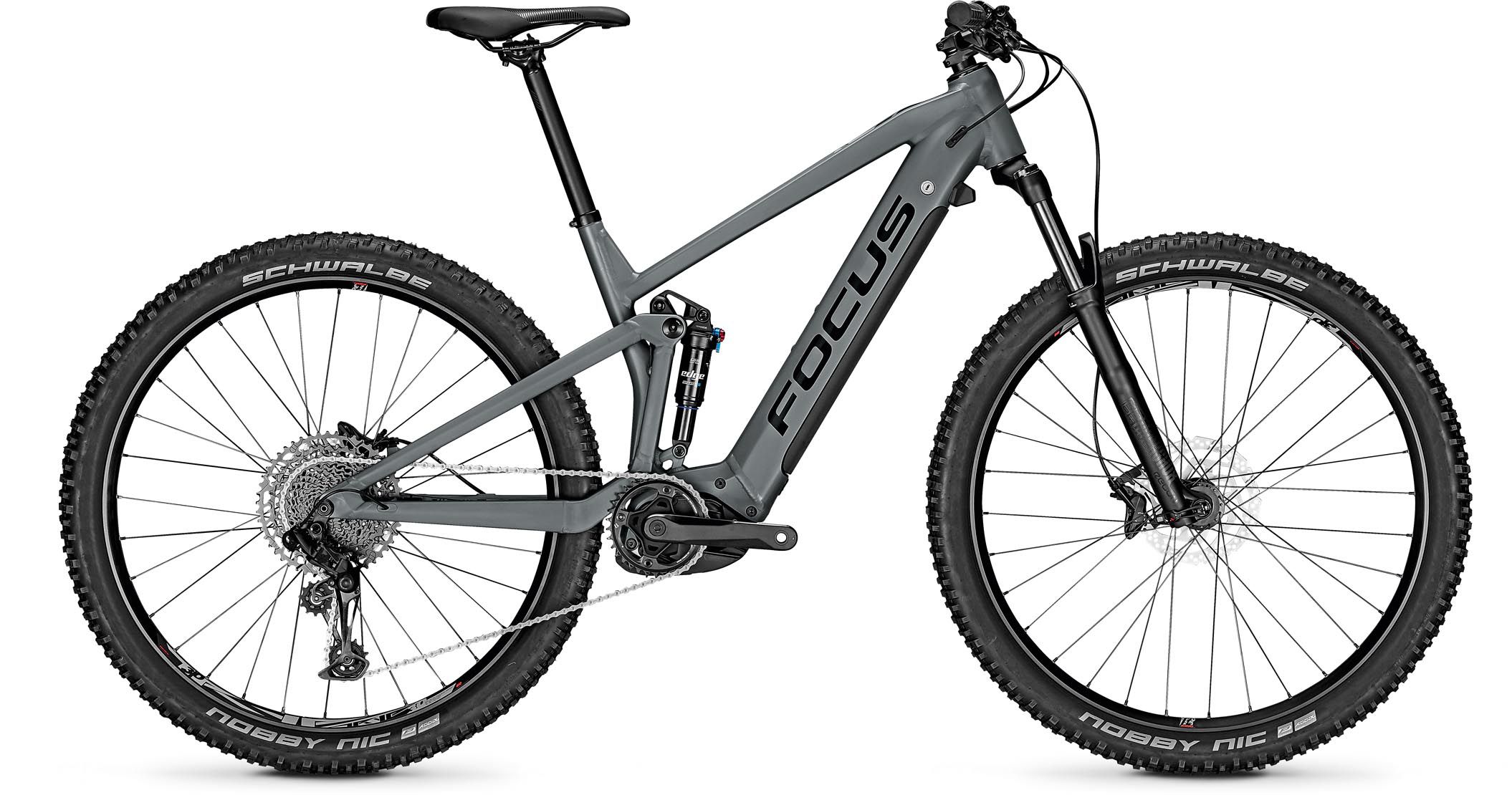 Focus Thron2 6.7 Slate Grey 2020 EBike Fully MTB MHW