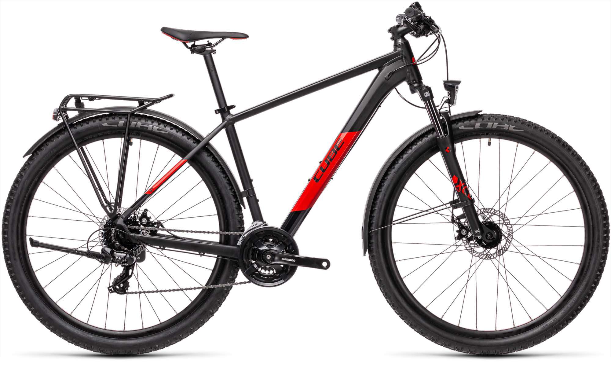 Cube Aim Allroad black n red 2021 Hardtail MTB MHW