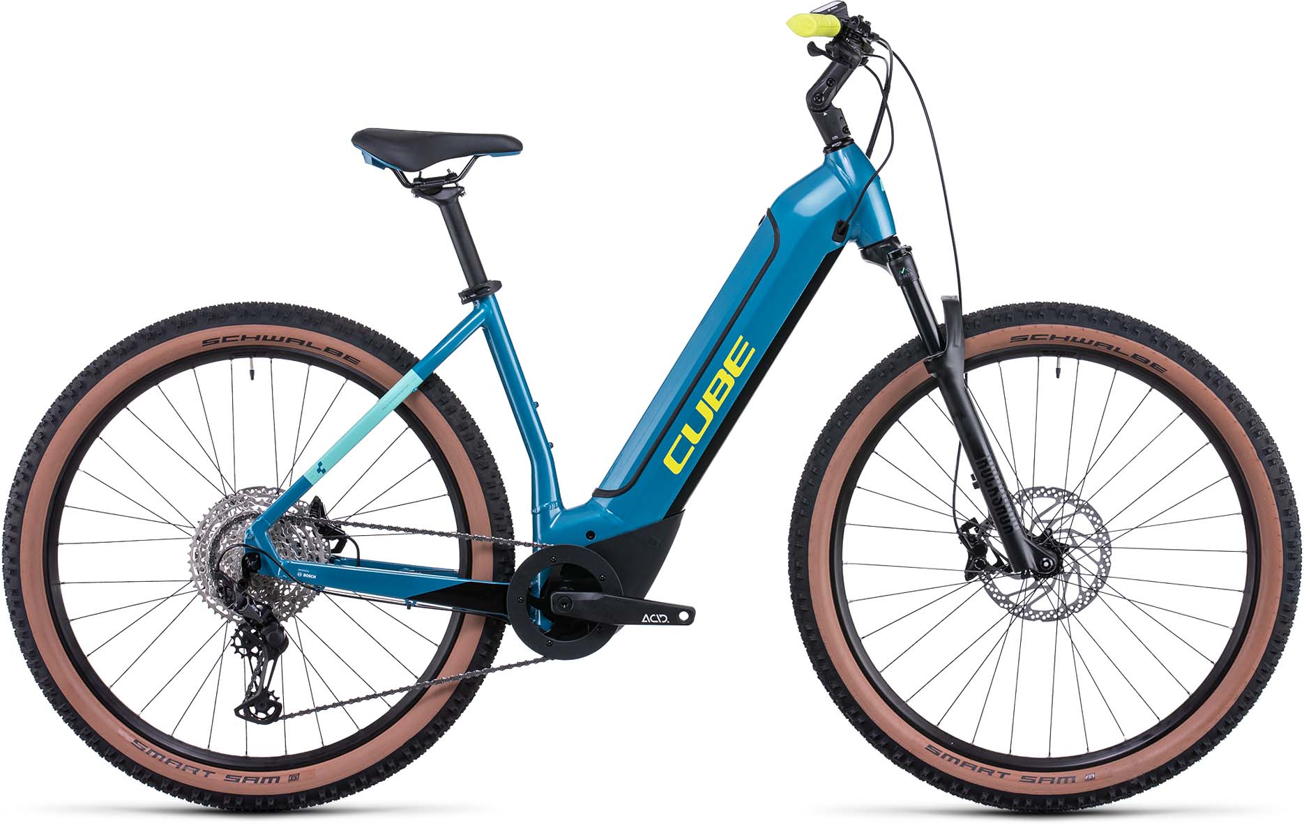 Cube Reaction Hybrid Race 625 blue n lime 2022 EBike