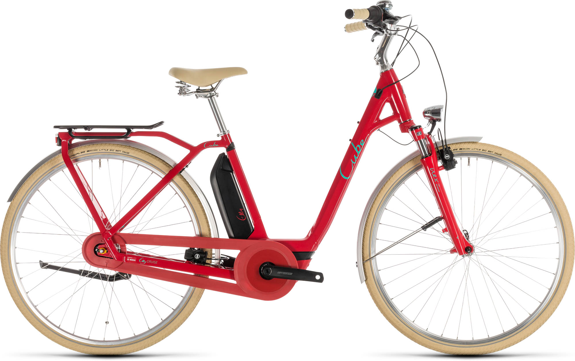 Cube Elly Cruise & Ride Hybrid Retro EBike Trekkingräder