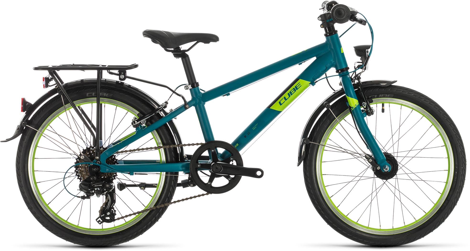 Cube Kid 200 Street petrol n green 2020 Kinderrad 20