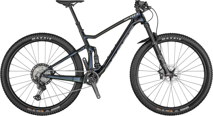 Scott Spark 910 gloss black / brushed metall 2021 Fully