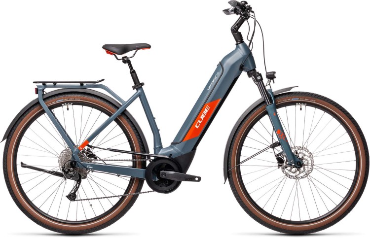 Cube Kathmandu Hybrid ONE 500 blue n red 2021 EBike