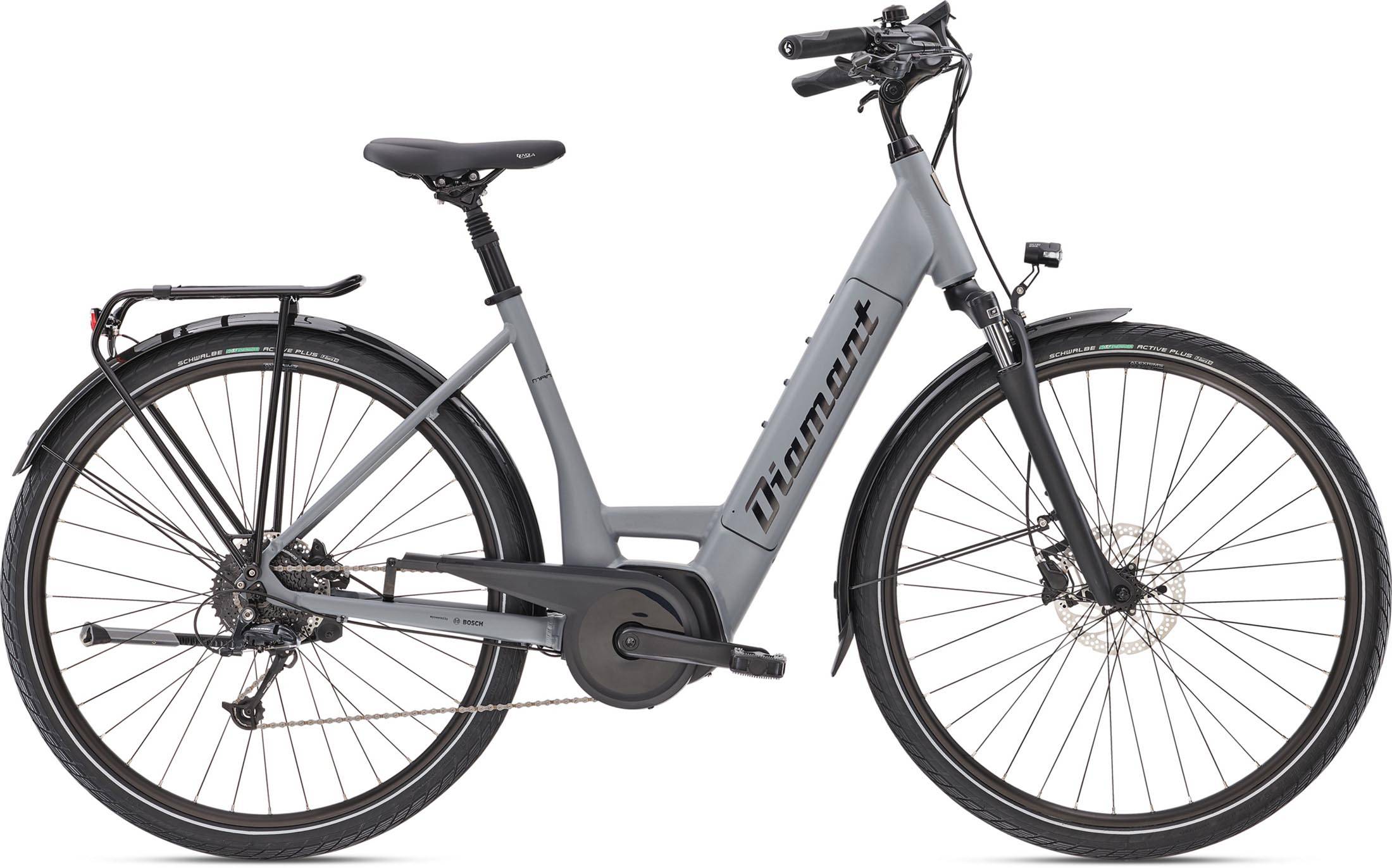 Diamant Mandara+ TIE Graphitgrau 2020 EBike Trekkingrad