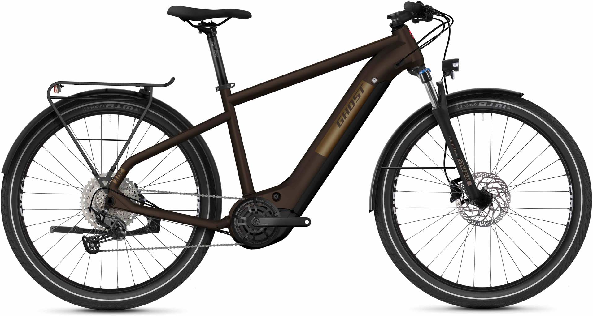 e bike ghost hybride square trekking