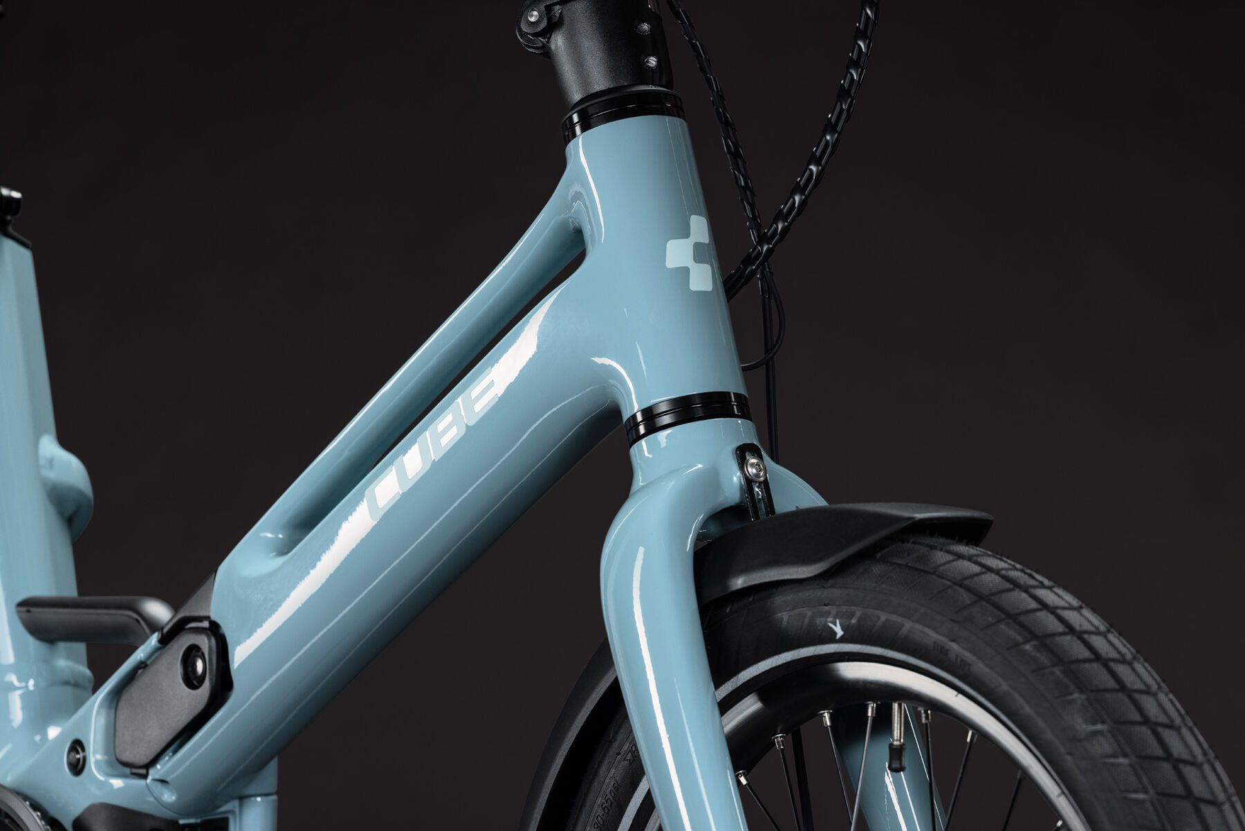 Cube Fold Hybrid 540 arubablue n sky 2027 - E-Bike Faltrad | 1120410