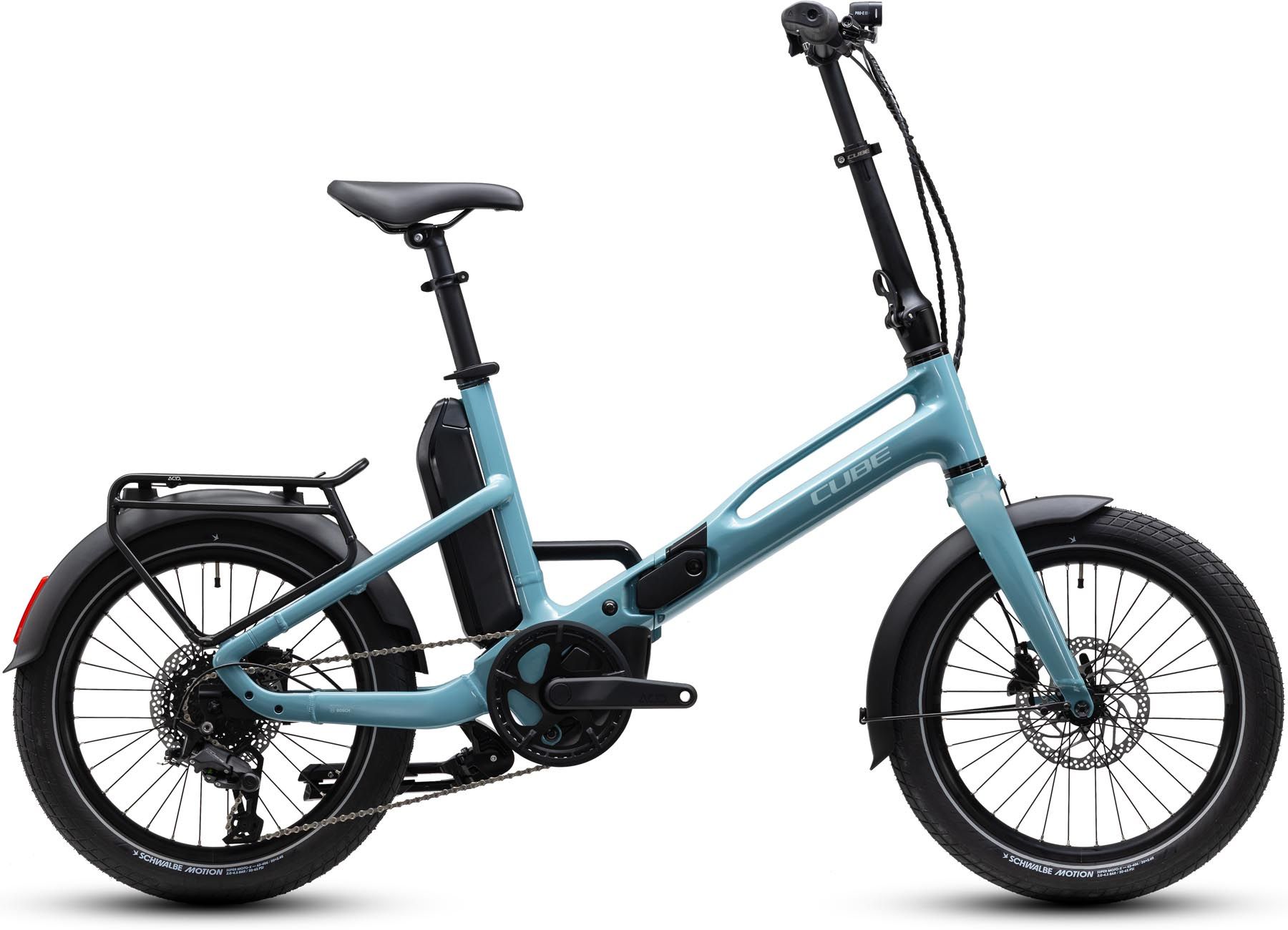 Cube Fold Hybrid 540 arubablue n sky 2027 - E-Bike Faltrad | 1120410